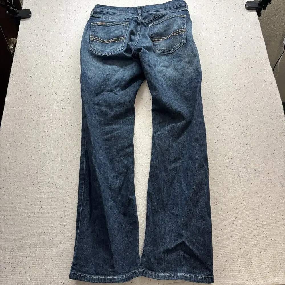 Ariat M5 Legacy Jeans Mens 30x32 Straight Fit Straight Leg Denim Blue Durham